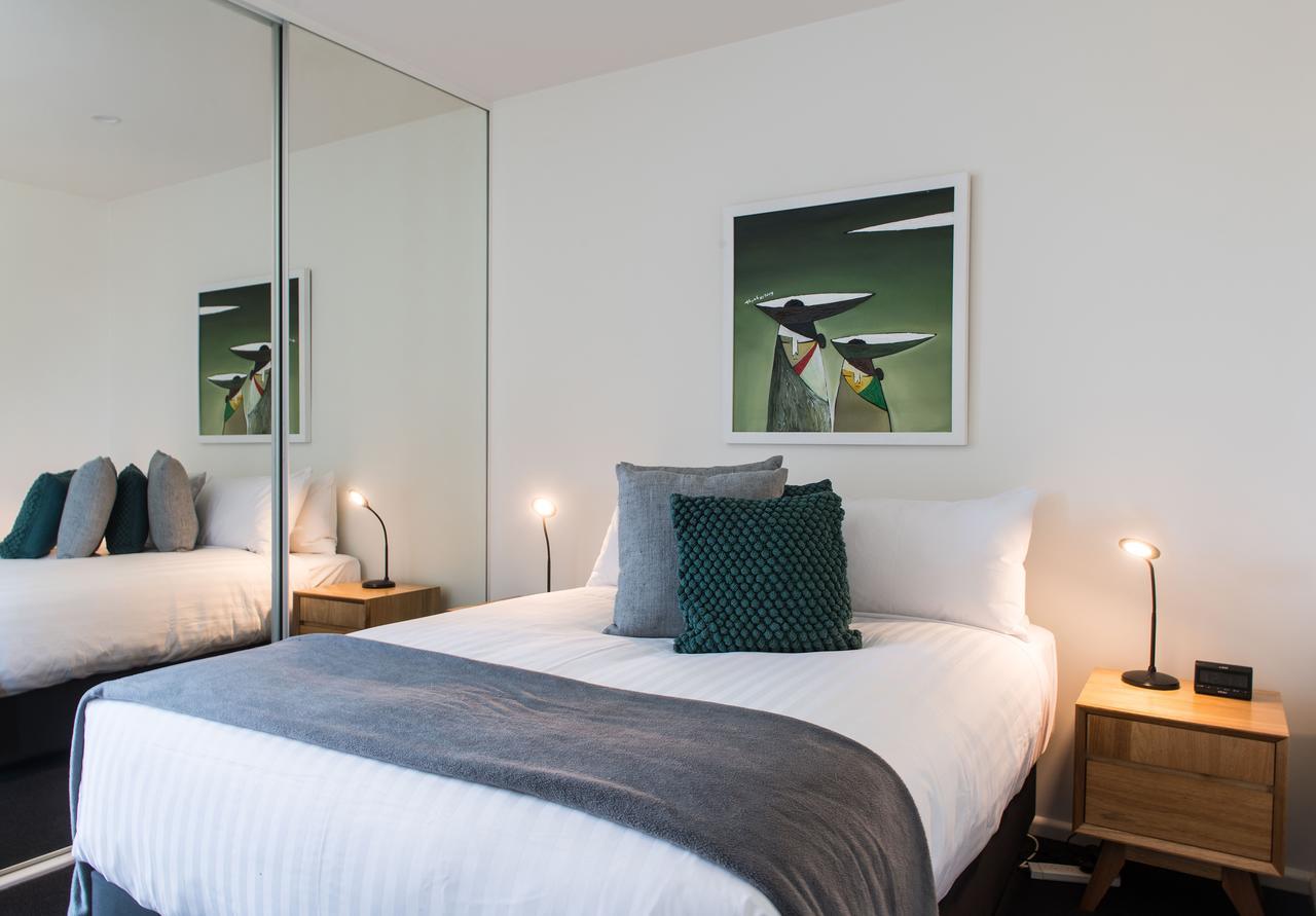 苏丽婉克芙公寓式酒店 霍巴特 外观 照片 A bedroom at the hotel